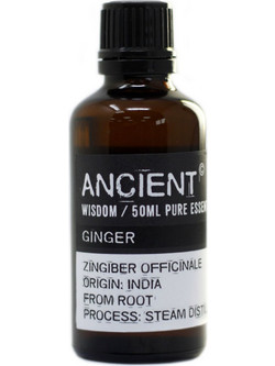 Ancient Wisdom Αιθέριο Έλαιο Τζίντζερ 50ml