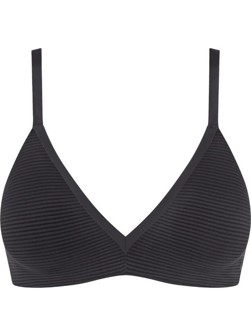 Sloggi Zero Feel Air Σουτιέν Push Up χωρίς Μπανέλα Μαύρο 10226745-0004