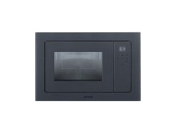 Smeg FMI120G Εντοιχιζόμενος Φούρνος Μικροκυμάτων με Grill 20lt Γκρι