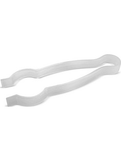 Just Baby Care Λαβίδα Μπιμπερό Λευκή JB-7012