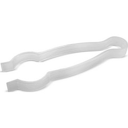 Just Baby Care Λαβίδα Μπιμπερό Λευκή JB-7012