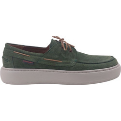 Commanchero Ανδρικά Μοκασίνια Boat Shoes Καστόρινα Χακί 72392-4214