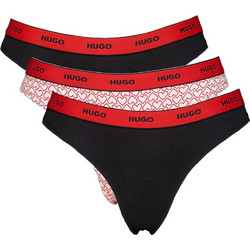 Hugo Βαμβακερά Γυναικεία String 3Pack 50545703-695