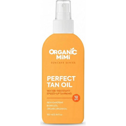 Organic Mimi Perfect Tan Activator Λάδι Μαυρίσματος Σώματος SPF10 100ml