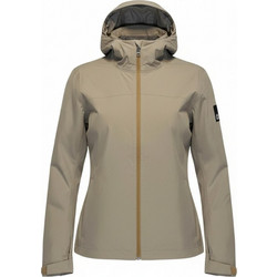 Jack Wolfskin Γυναικείο Μπουφάν Χειμωνιάτικο Pullover Μακρύ Μπεζ 1115011-6954003