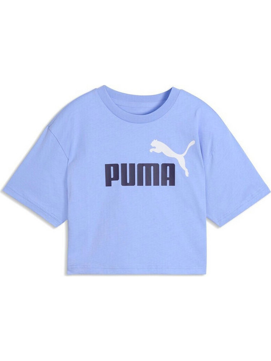 Puma Παιδικό T-Shirt Κοντομάνικο Γαλάζιο Λιλά 686071-60