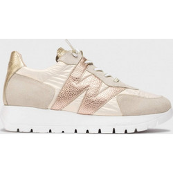 Wonders Γυναικεία Sneakers Ροζ Χρυσά A-2464