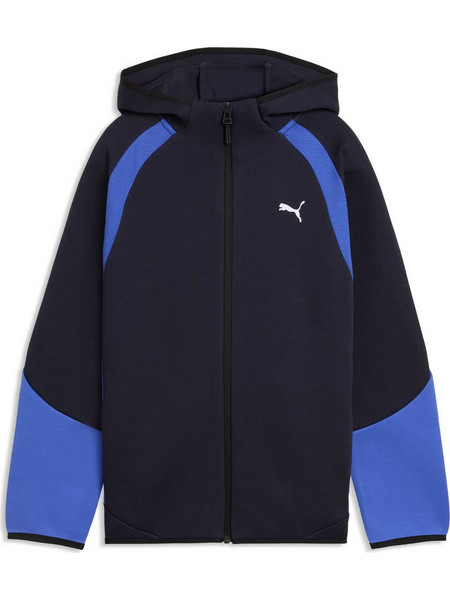 Puma Παιδική Ζακέτα Φούτερ με Κουκούλα και Φερμουάρ Navy Μπλε Royal Blue 692509-16
