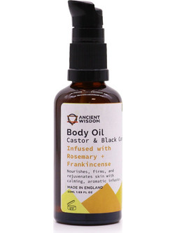 Ancient Wisdom Rosemary & Frankincense Λάδι Σώματος για Ενυδάτωση 50ml