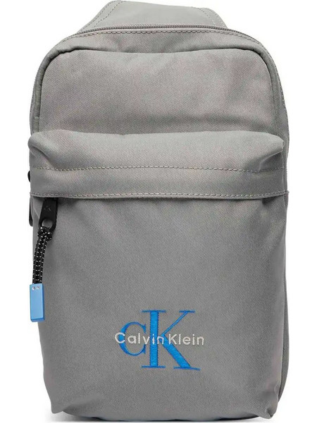 Calvin Klein Ανδρική Τσάντα Ώμου / Χιαστί Γκρι LV04D3300G-PBB