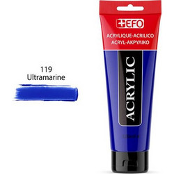 EFO 119 Ultramarine Ακρυλικό Χρώμα Ζωγραφικής 120ml