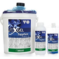 Agrology Xgel Activ Sapphire Υγρό Υδατοδιαλυτό Λίπασμα 25-25-25 16lt