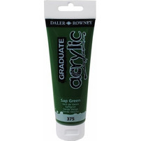 Daler-Rowney Graduate 375 Sap Green Ακρυλικό Χρώμα Ζωγραφικής 120ml