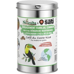 Sati Cafe Costa Rica Naturalba Καφές Espresso Arabica σε Κόκκους 250gr