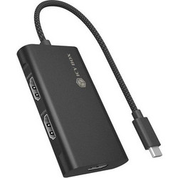 Icy Box IB-AD1030-C USB-C Docking Station με HDMI