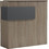 Pakoworld Optima Γραφείο Reception Ξύλινο 110x40x110cm 230-000185