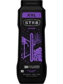 STR8 Game 3-In-1 Ανδρικό Αφρόλουτρο σε Gel 750ml
