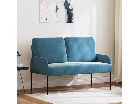 vidaXL Διθέσιος Καναπές Royal Blue 115x56x80cm 42023454