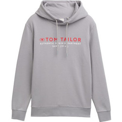Tom Tailor Ανδρικό Φούτερ με Κουκούλα Γκρι 1047825-30992