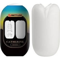 Pretty Love Masha Male Pocket Sleeve Αυνανιστήρι White