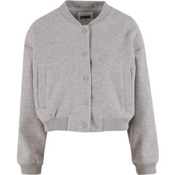 Urban Classics Γυναικείο Μπουφάν Bomber Κοντό Γκρι TB8109-03061