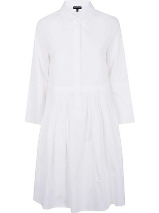 Emporio Armani Midi Καθημερινό Φόρεμα Λευκό EW000769AF10010-U0002