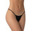 Milena By Paris Γυναικείο Sexy String Μαύρο 6822