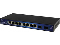 ALLNET ALL-SG8210PM Managed L2 Switch με 8 Θύρες Ethernet 1000Mbps και 2 SFP θύρες