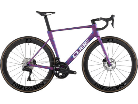 Cube Litening Air C:68X Race 2026 Ποδήλατο Δρόμου 28" Carbon με 24 Ταχύτητες και Δισκόφρενα Ροζ Μπλε