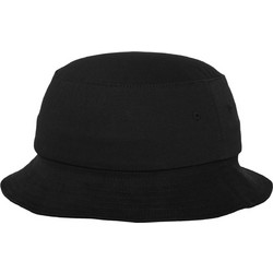 Flexfit Ανδρικό Καπέλο Bucket Υφασμάτινο Μαύρο 5003-00007