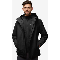 Jack Wolfskin Ανδρικό Μπουφάν Χειμωνιάτικο Softshell Μαύρο A61864-6000