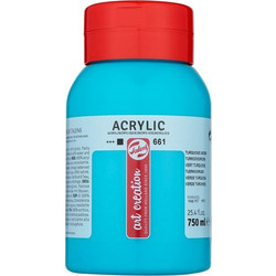 Royal Talens Art Creation 661 Turquoise Green Ακρυλικό Χρώμα Ζωγραφικής 750ml