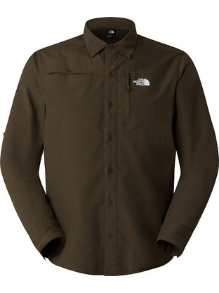 The North Face Ανδρικό Πουκάμισο Μακρυμάνικο Κανονική Γραμμή Πράσινο NF0A8FU521L