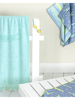 Nima Rokko Παιδική Πετσέτα Θαλάσσης Τιρκουάζ 70x140cm