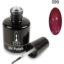 Amora 099 Light The Bordeaux Ημιμόνιμο Βερνίκι Νυχιών 10ml