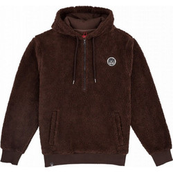 Oxbow Ανδρικό Φούτερ Fleece με Κουκούλα & Τσέπες Καφέ OXV930440-CF
