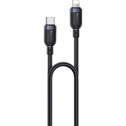Yesido CA189 Braided USB-C to Lightning Cable 27W 1.2m Black