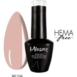 Mixcoco MS-1166 Ημιμόνιμο Βερνίκι Νυχιών 7.5ml