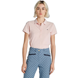 Gant Γυναικεία Μπλούζα Polo Κοντομάνικη Ροζ 3GW4200870-670