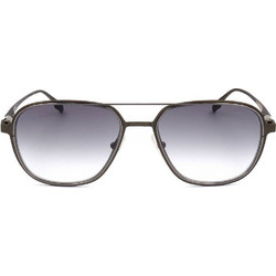 Safilo REGISTRO VZH Ανδρικά Γυαλιά Ηλίου Aviator Μεταλλικά Γκρι με Μαύρο Degradee Φακό