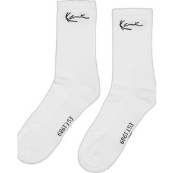 Karl Kani Ανδρικές Κάλτσες Ψηλές Λευκές 3Pack KA-SK021-002-01-SS21