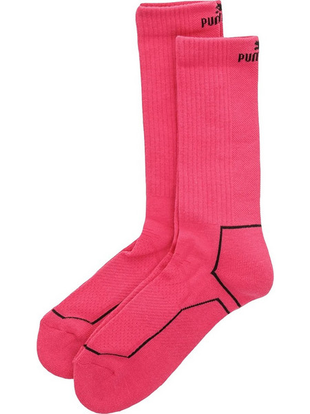 Puma Ανδρικές Κάλτσες Ψηλές με Σχέδια Φούξια 2Pack 171014001-818