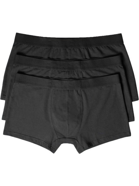 Funky Buddha Ανδρικά Μποξεράκια Σετ 3Pack Μαύρα FBM013-081-10