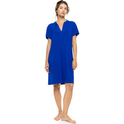 Pink Label Γυναικείο Νυχτικό Καλοκαιρινό Royal Blue SN-205