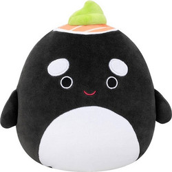 Jazwares Squishmallows Kai the Black Sushi Orca Whale 30cm