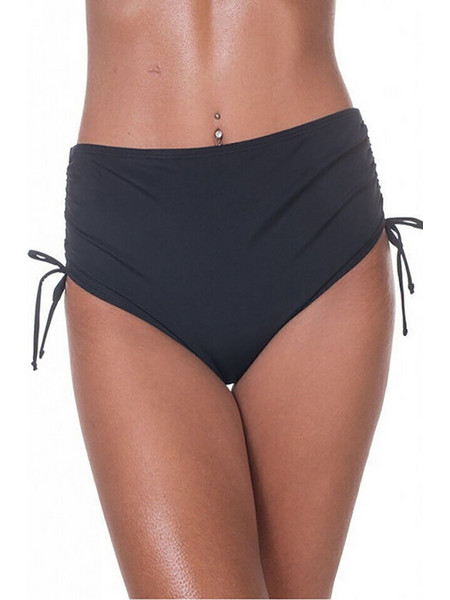BLU4U Ψηλόμεσο Bikini Slip Μαύρο 26365092-02