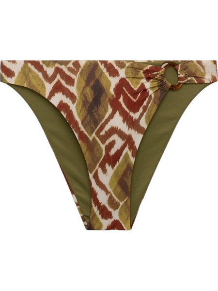 Minerva Bikini Slip Χακί Μπορντό 90-92774-351