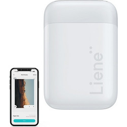 Liene Pearl 2x3" Έγχρωμος Φορητός Εκτυπωτής Φωτογραφιών Zink Λευκός KW001-65016