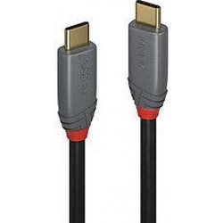 Lindy 36902 USB-C to USB-C 1.5m Black