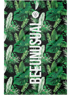 Bee Unusual Jungle Πετσέτα Θαλάσσης Microfiber Πράσινη 100x150cm 261101-126-117